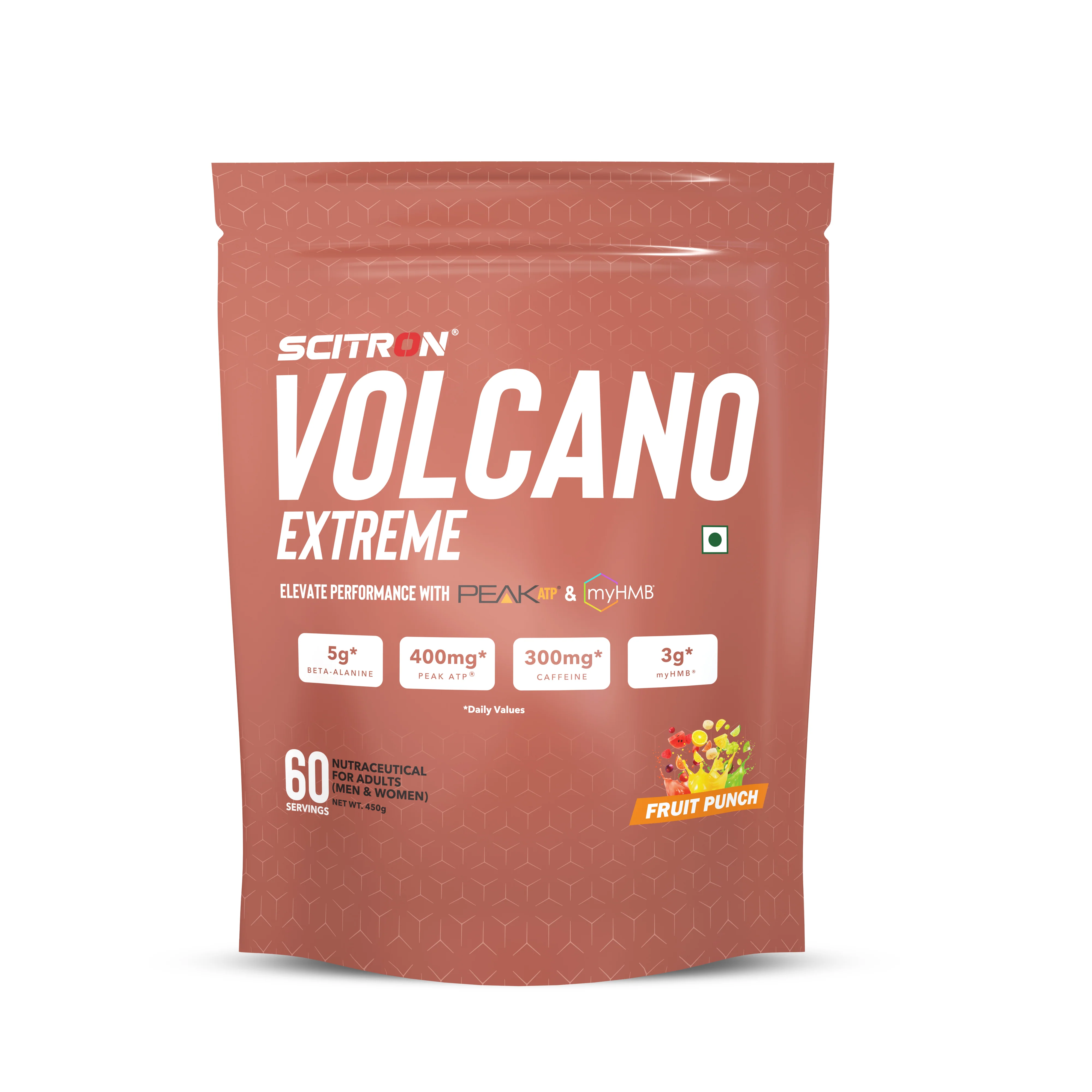 Scitron Volcano Extreme Pre-Workout (With PEAK ATP & MyHMB) - Image 3