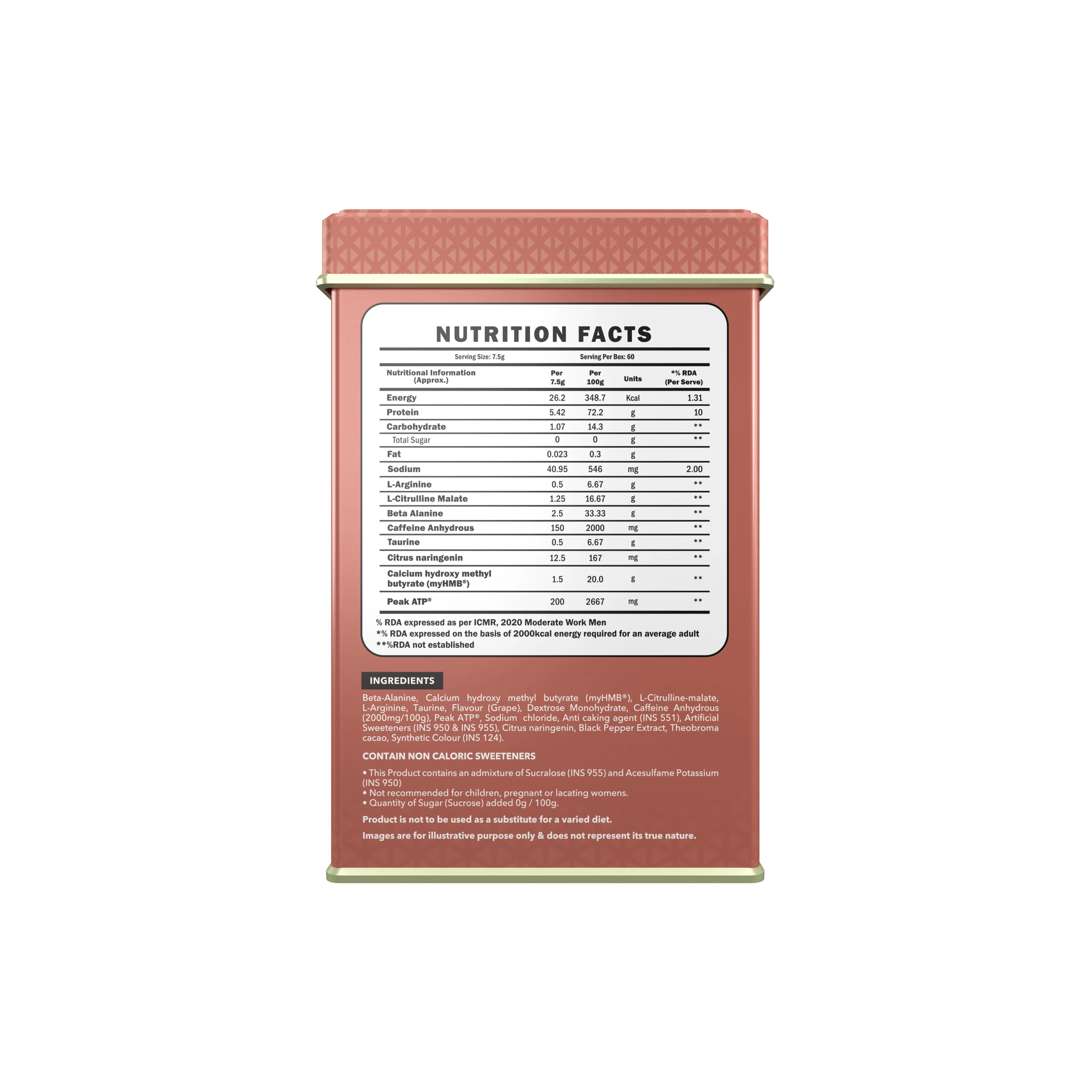 Scitron Volcano Extreme Pre-Workout (With PEAK ATP & MyHMB) - Image 10