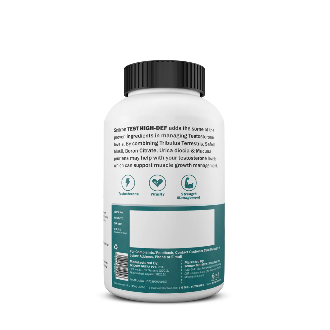Test High-Def Testosterone Health Capsules - Image 4