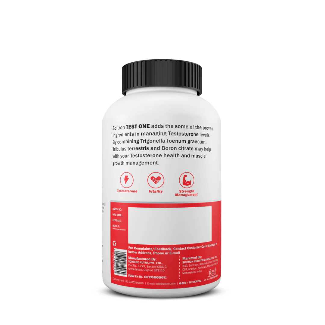 Test One Testosterone Health Capsules - Image 4