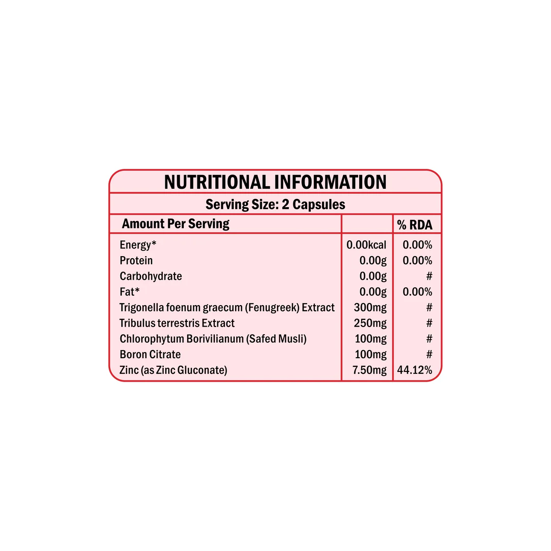 Test One Testosterone Health Capsules - Image 5