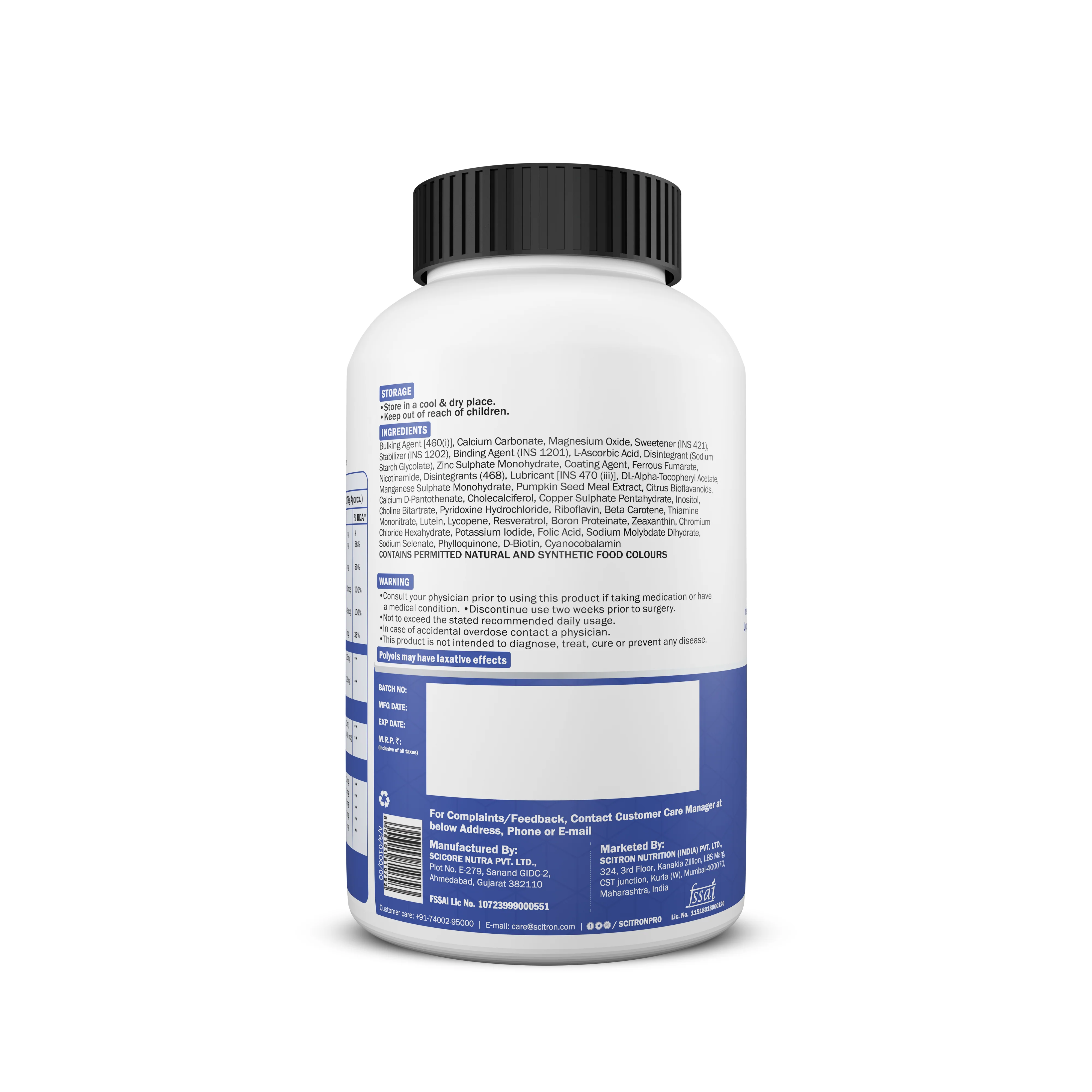 Test One Testosterone Health Capsules with Multi Men tablet - Image 9