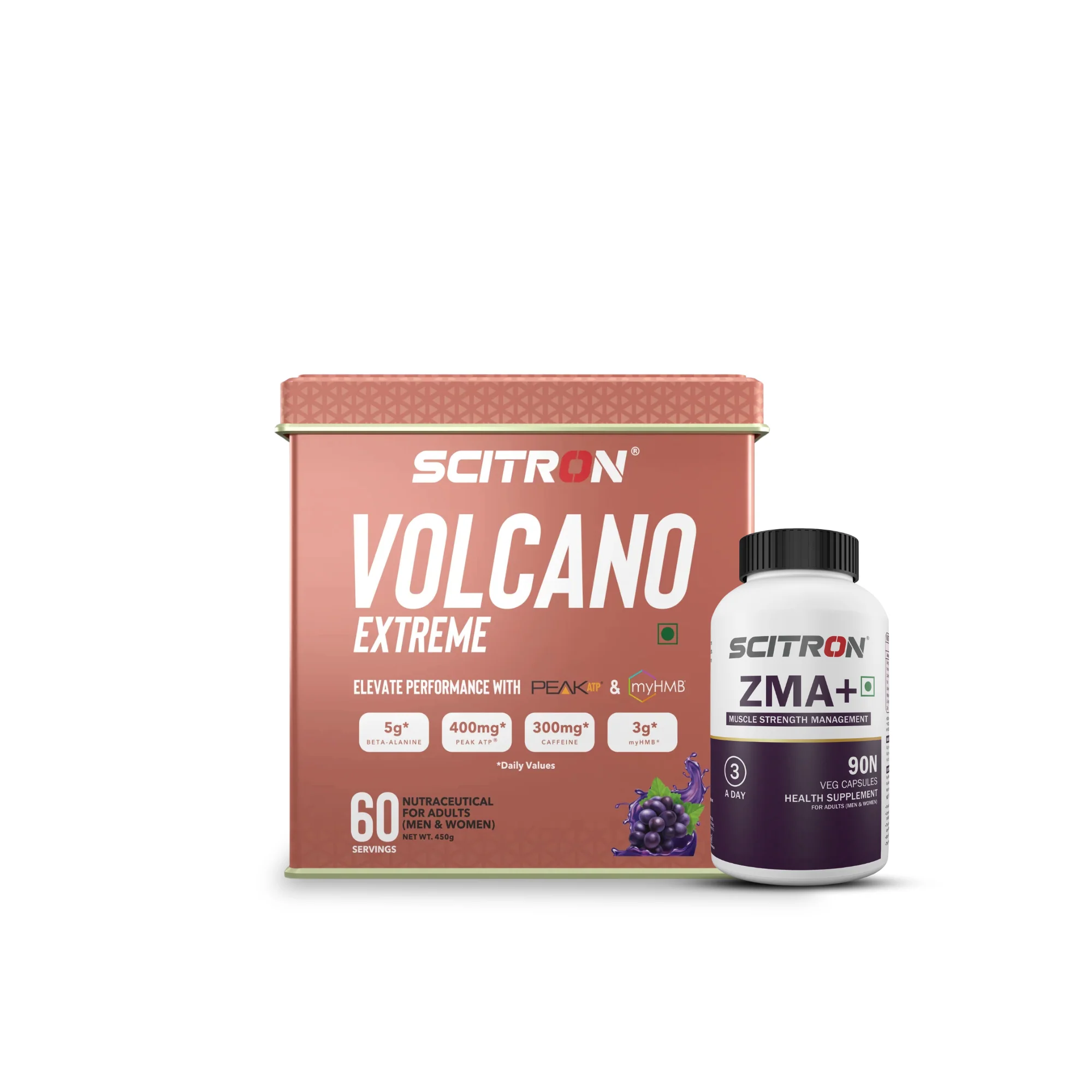 Scitron Volcano Extreme Pre-Workout (With PEAK ATP & MyHMB) - Image 13
