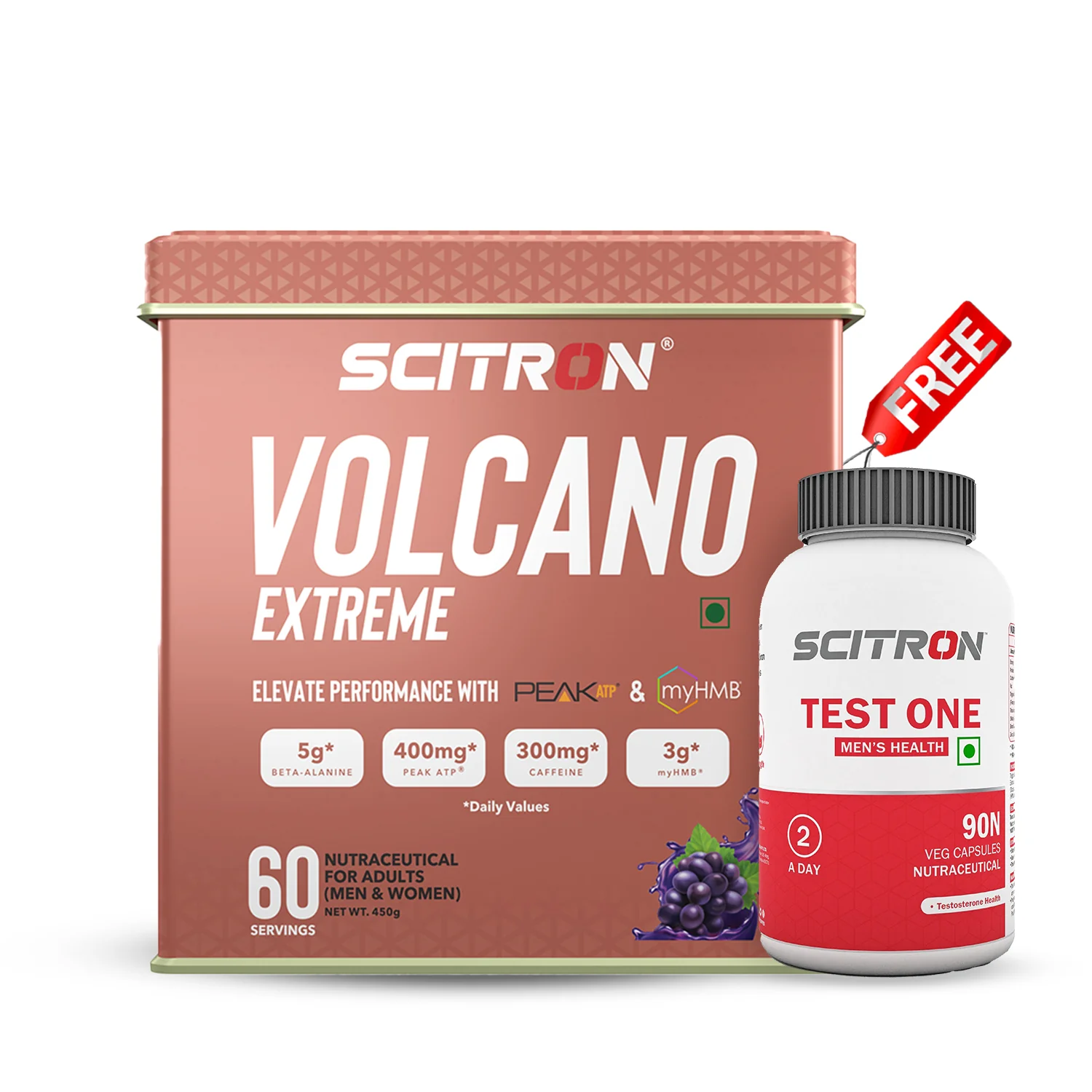 Scitron Volcano Extreme Pre-Workout (With PEAK ATP & MyHMB) - Image 5
