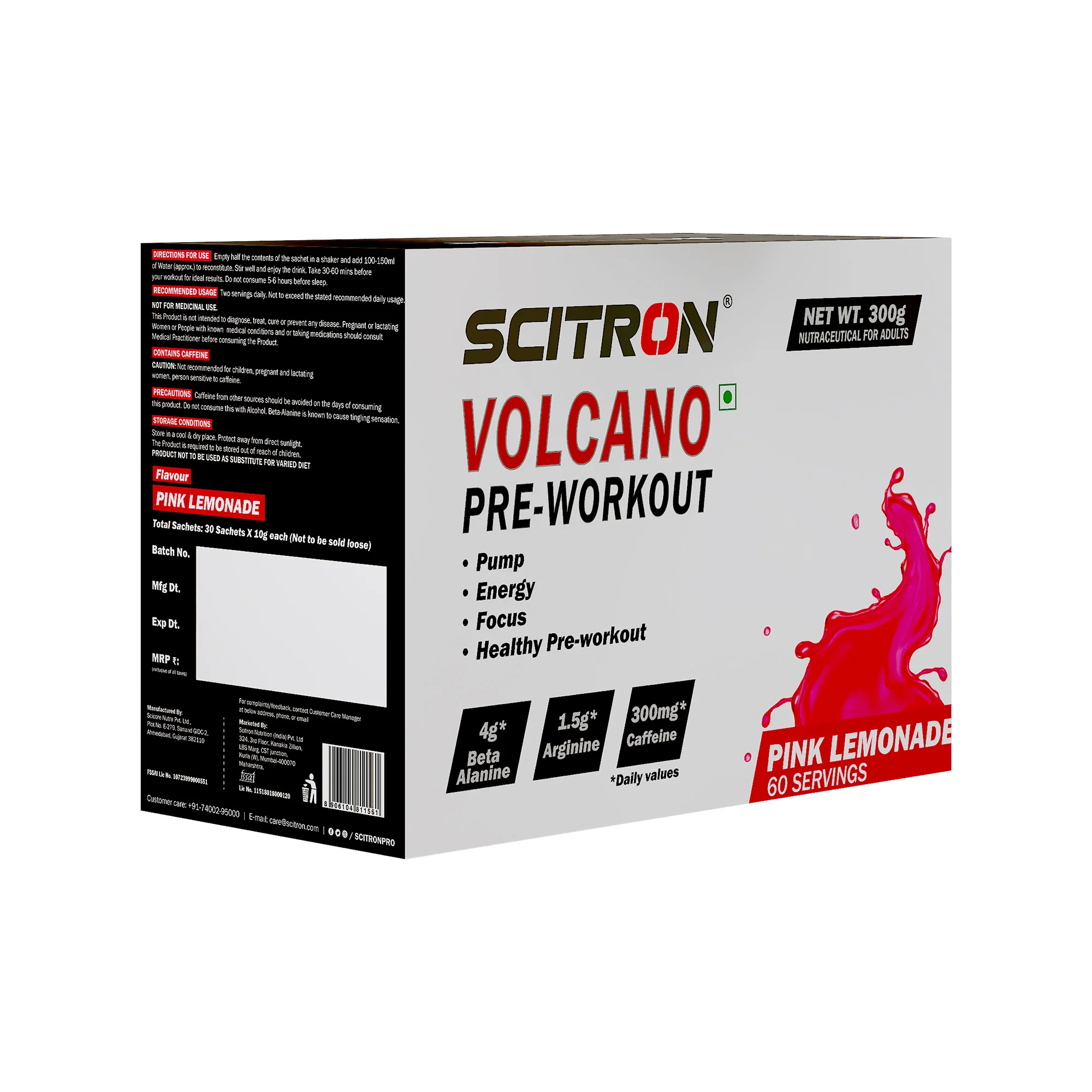 Volcano Pre-Workout Powder - Image 4