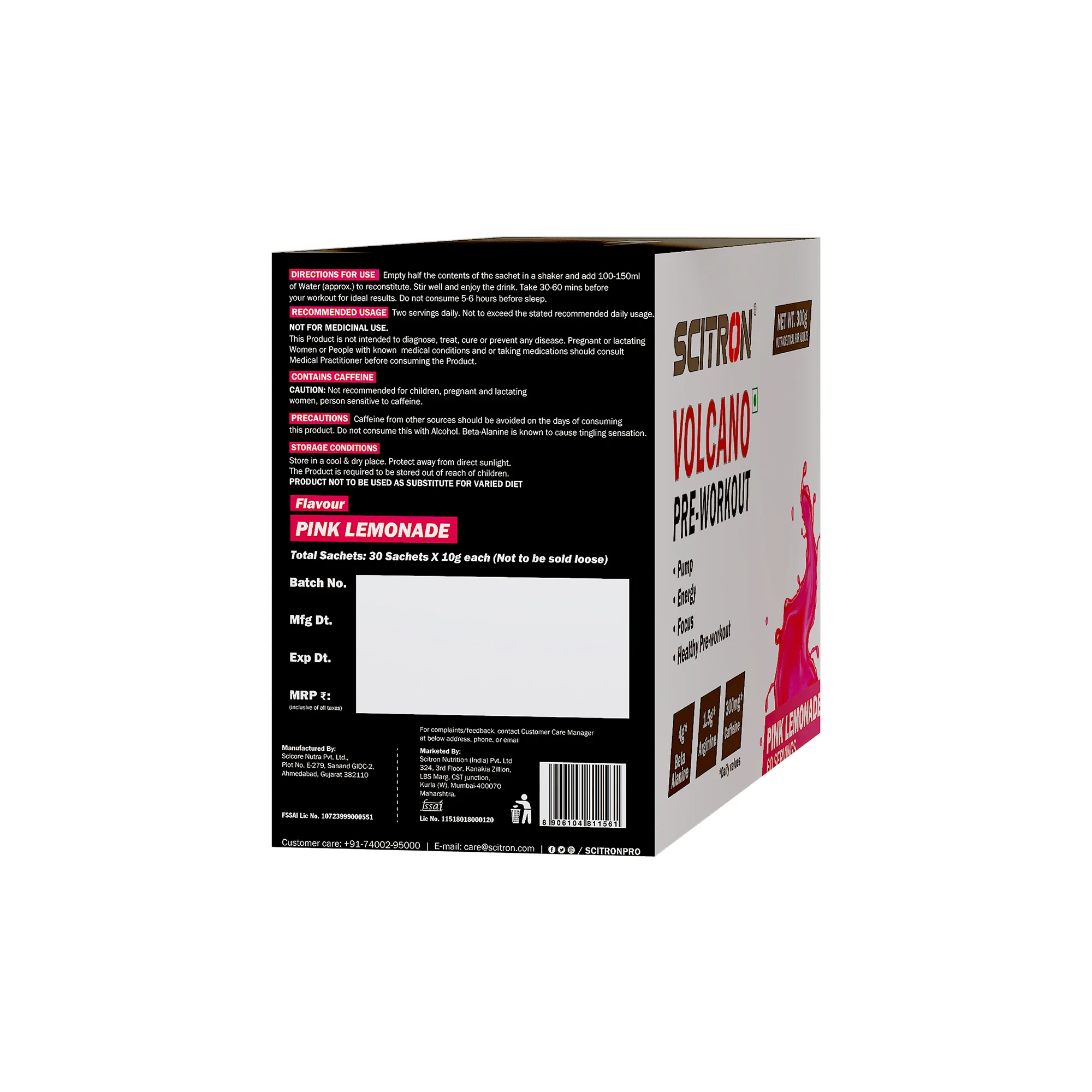 Volcano Pre-Workout Powder - Image 8