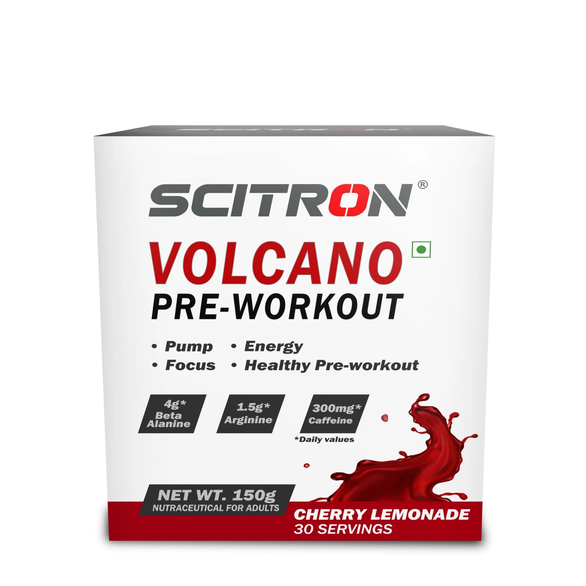 Scitron Volcano Pre-Workout Powder 150g - Image 13