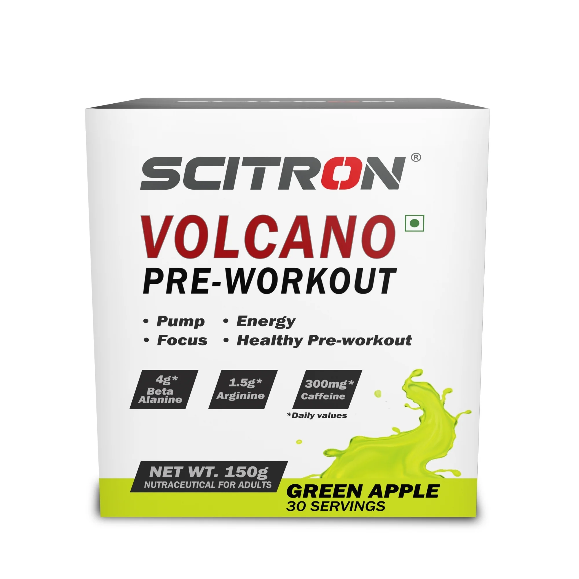 Scitron Volcano Pre-Workout Powder 150g - Image 4