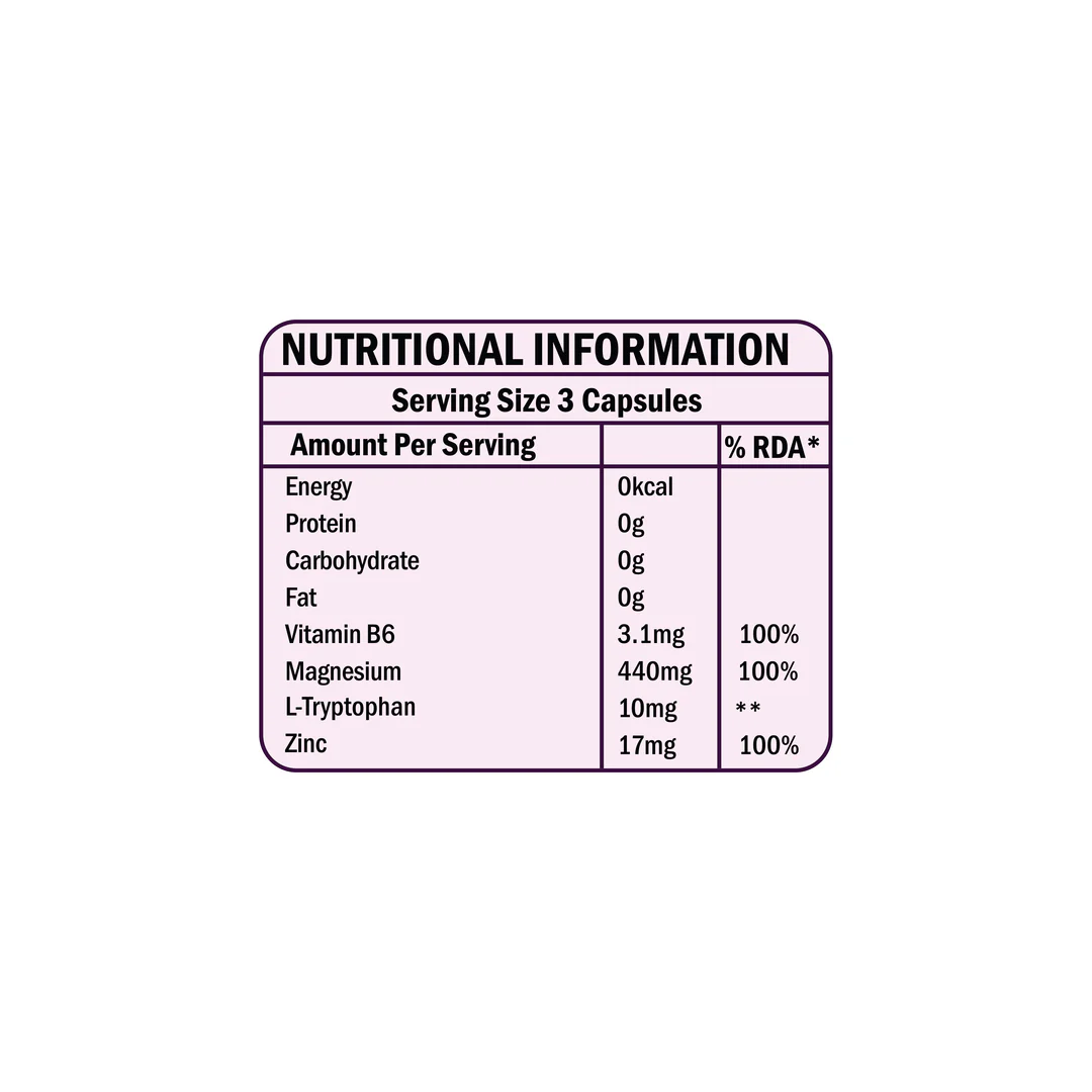 ZMA ( Zinc, Magnesium Aspartate, Vitamin B6 – 90 Capsules) - Image 5